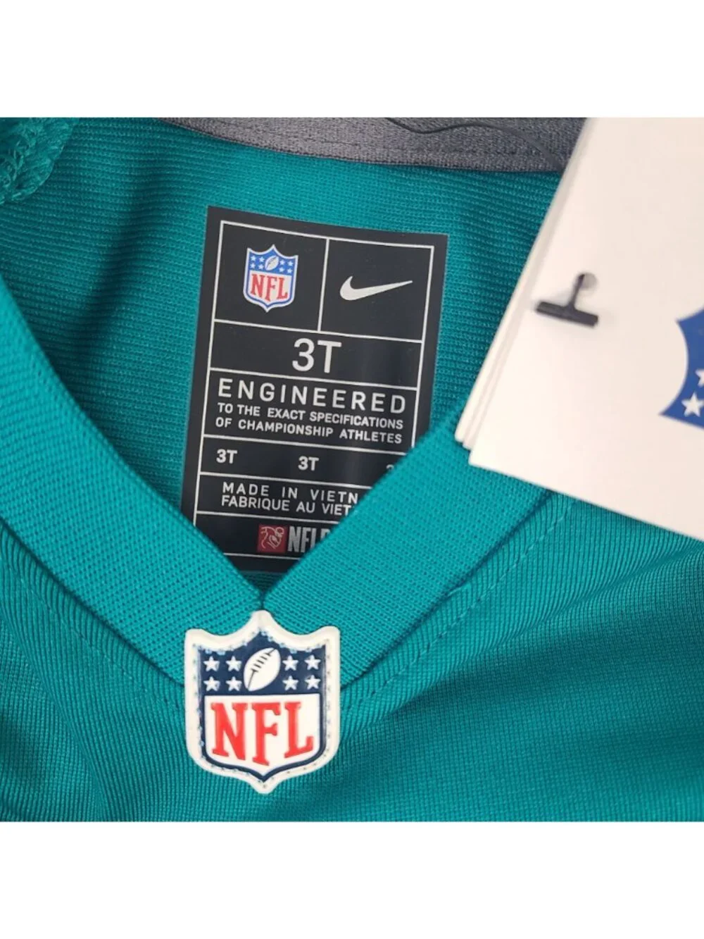 NEW Nike NFL Miami Dolphins Tyreek Hill #10 Youth Jersey Sz 3T Teal